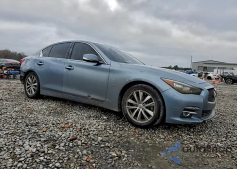 2015 Infiniti Q50 Base z USA, uszkodzony, nr VIN JN1BV7AP4FM348497